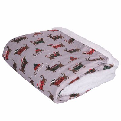 Christmas blanket 150x200cm Christmas animals, Xmas Funny