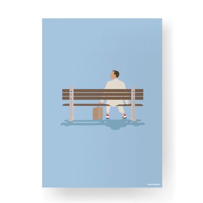 Forrest Gump - 30 x 40 cm