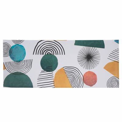 Tapis de cuisine en vinyle 60x150 cm, antidérapant, Venise Lido