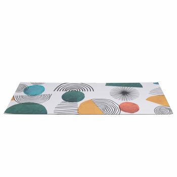 Tapis de cuisine en vinyle 60x150 cm, antidérapant, Venise Lido 2