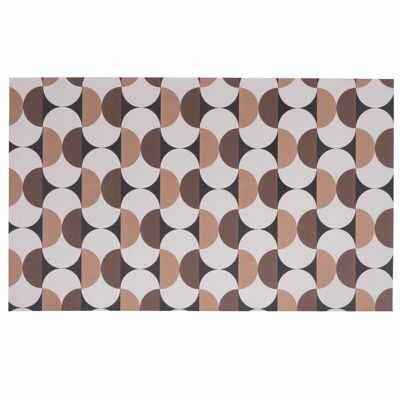 Vinyl kitchen carpet 60x100cm geometric, non-slip, Maukie