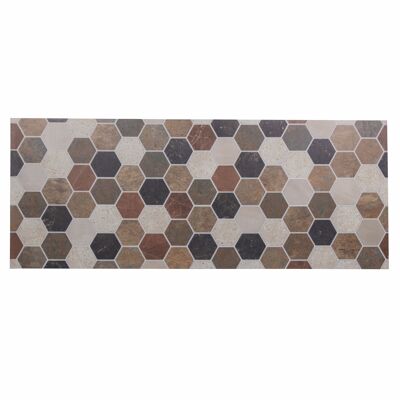 Tapis de cuisine en vinyle nid d'abeille 60x150 cm, Palladium