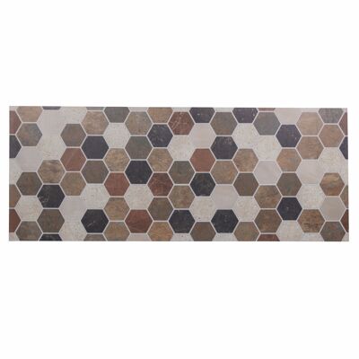 Honeycomb vinyl kitchen carpet 60x150 cm, Palladium