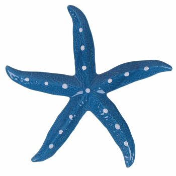 Étoile de mer décorative en céramique, Poisson 4