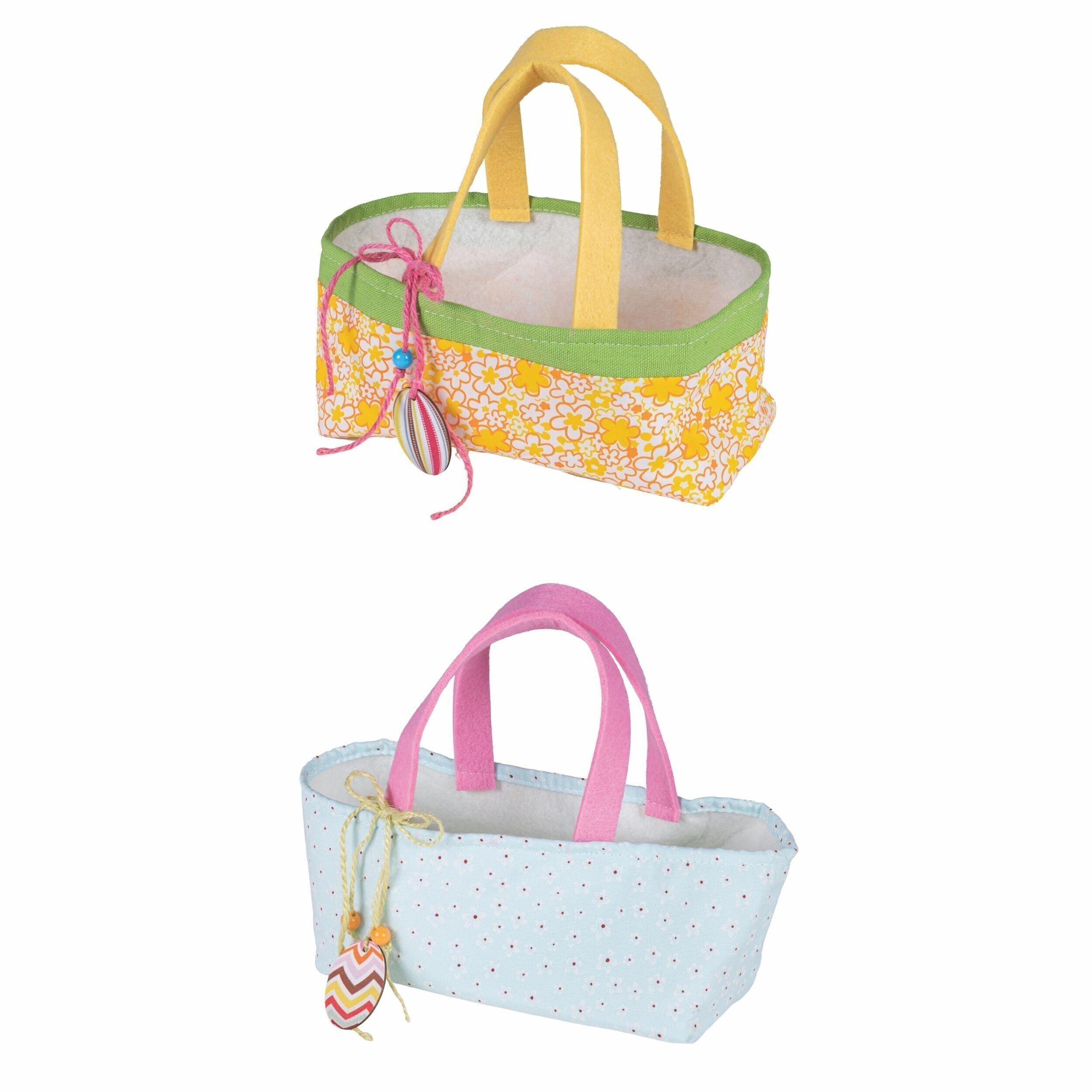 Rectangular Easter basket l. 20 cm, The Countryside