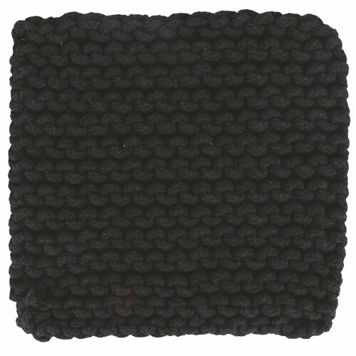 Centrino uncinetto nero,100% cotone, Crochet