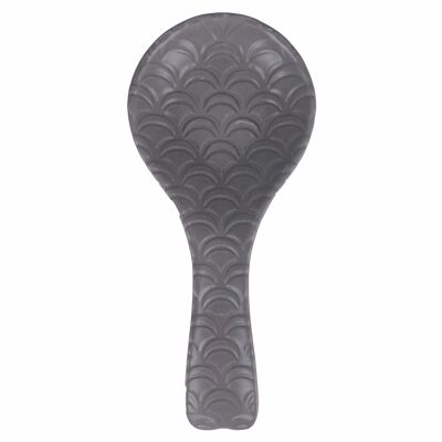 Dark gray ceramic spoon rest, Shapes