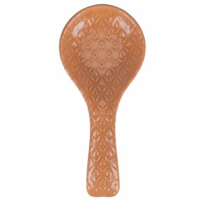 Brown ceramic spoon rest, Shapes