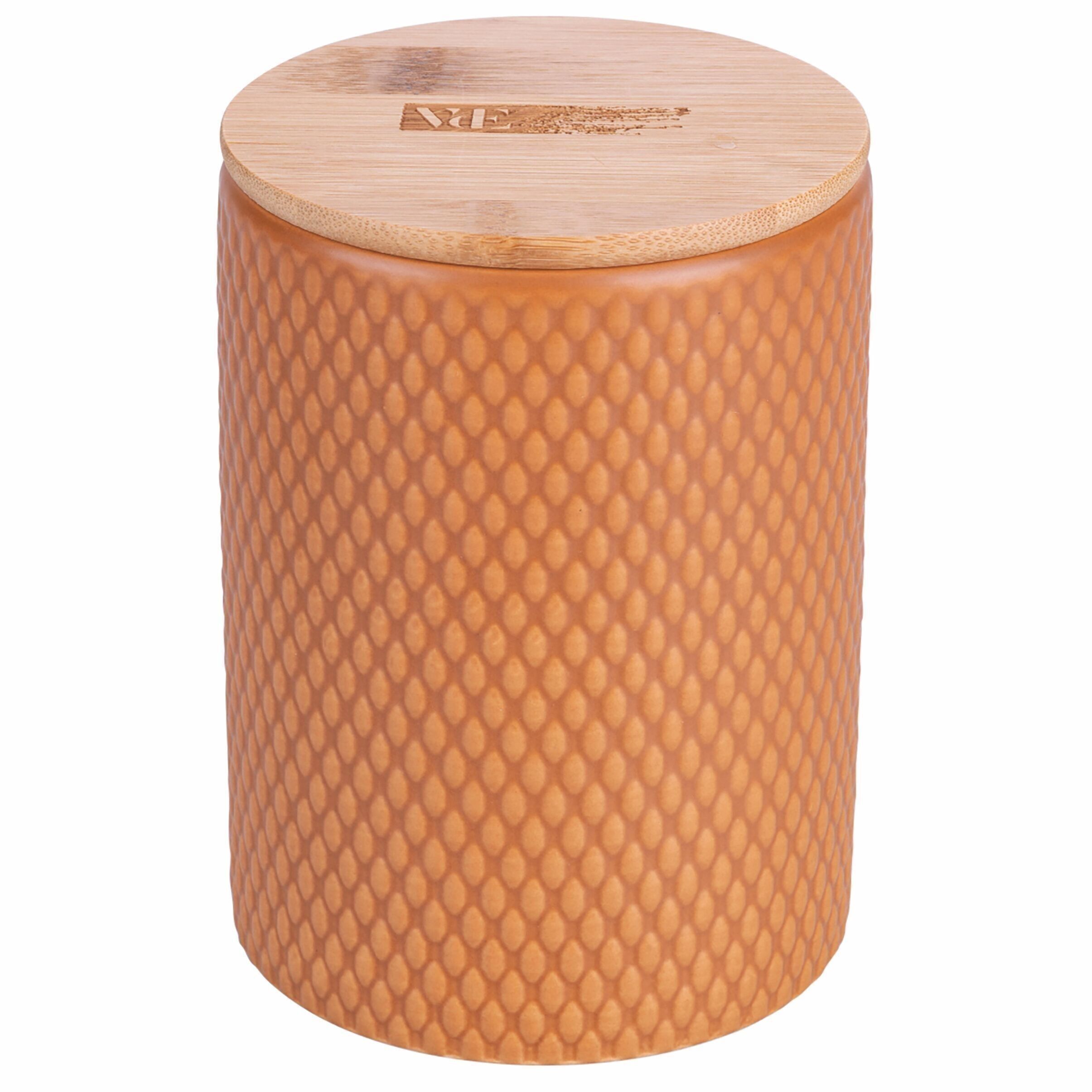 850 ml ockerfarbenes Keramikglas, helle Schokoladenformen