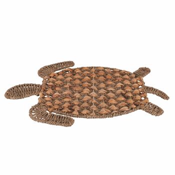 Set de table tortue en fibres naturelles, Caraïbes 2