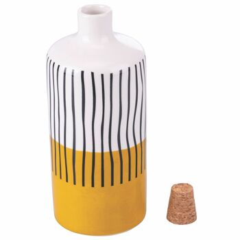 Huilier cylindrique en céramique 866 ml, Lido de Venise 2