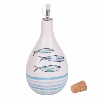 Ceramic cruet 875 ml, drip stopper, Paranza