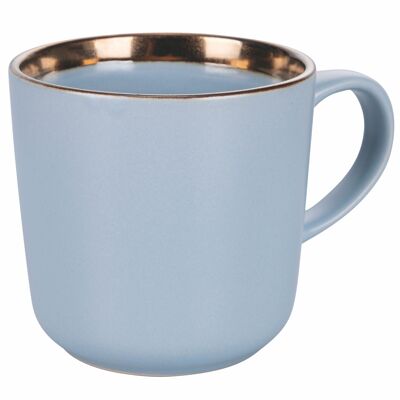 Stoneware mug 400 ml, powder blue, Bilbao