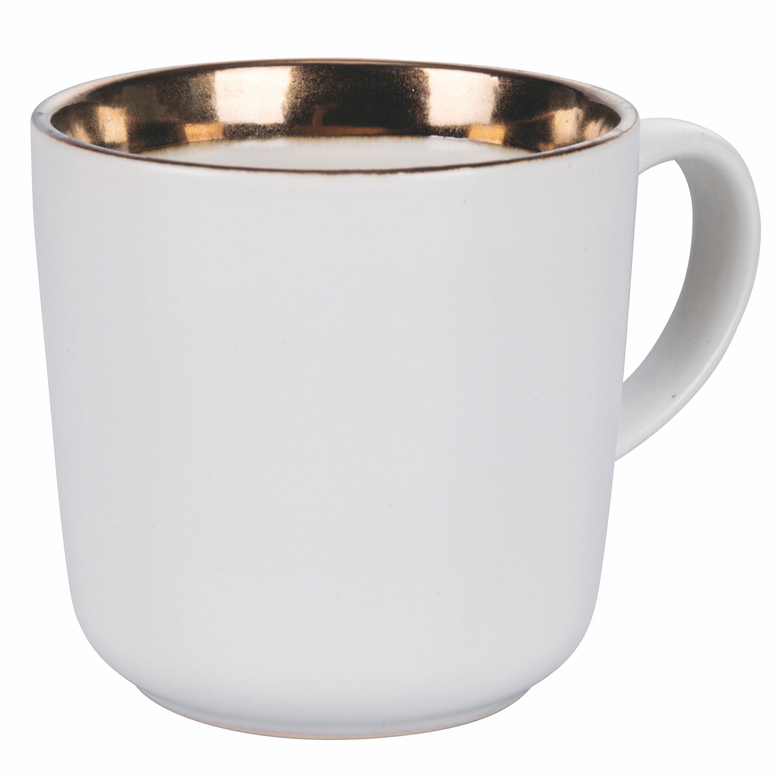 Steinzeugbecher 400 ml, Elfenbein, Bilbao