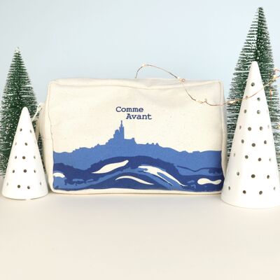 Trousse de Toilette Marseille en coton bio - Noël 2023