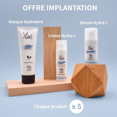 Offre implantation - Gamme hydratante