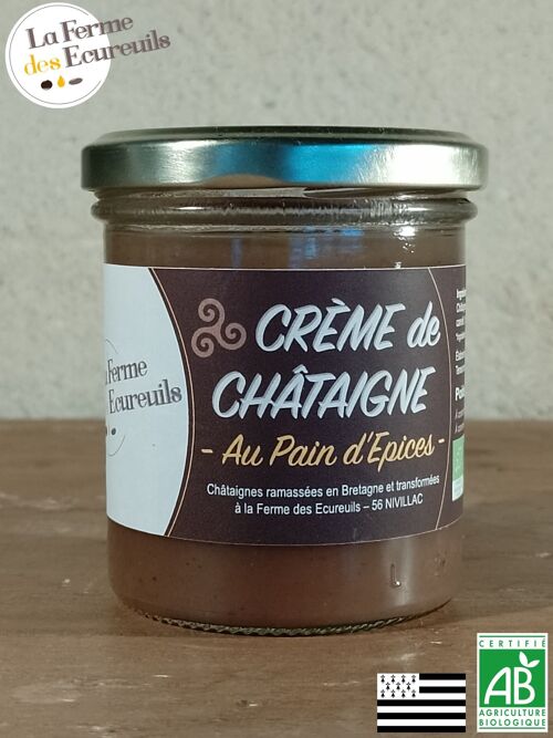 Crème de Châtaignes au Pain d'Epice - pot de 220g