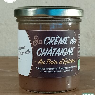 Crème de Châtaignes au Pain d'Epice - pot de 220g