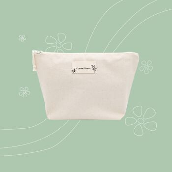 Pochette de Toilette en coton bio 1