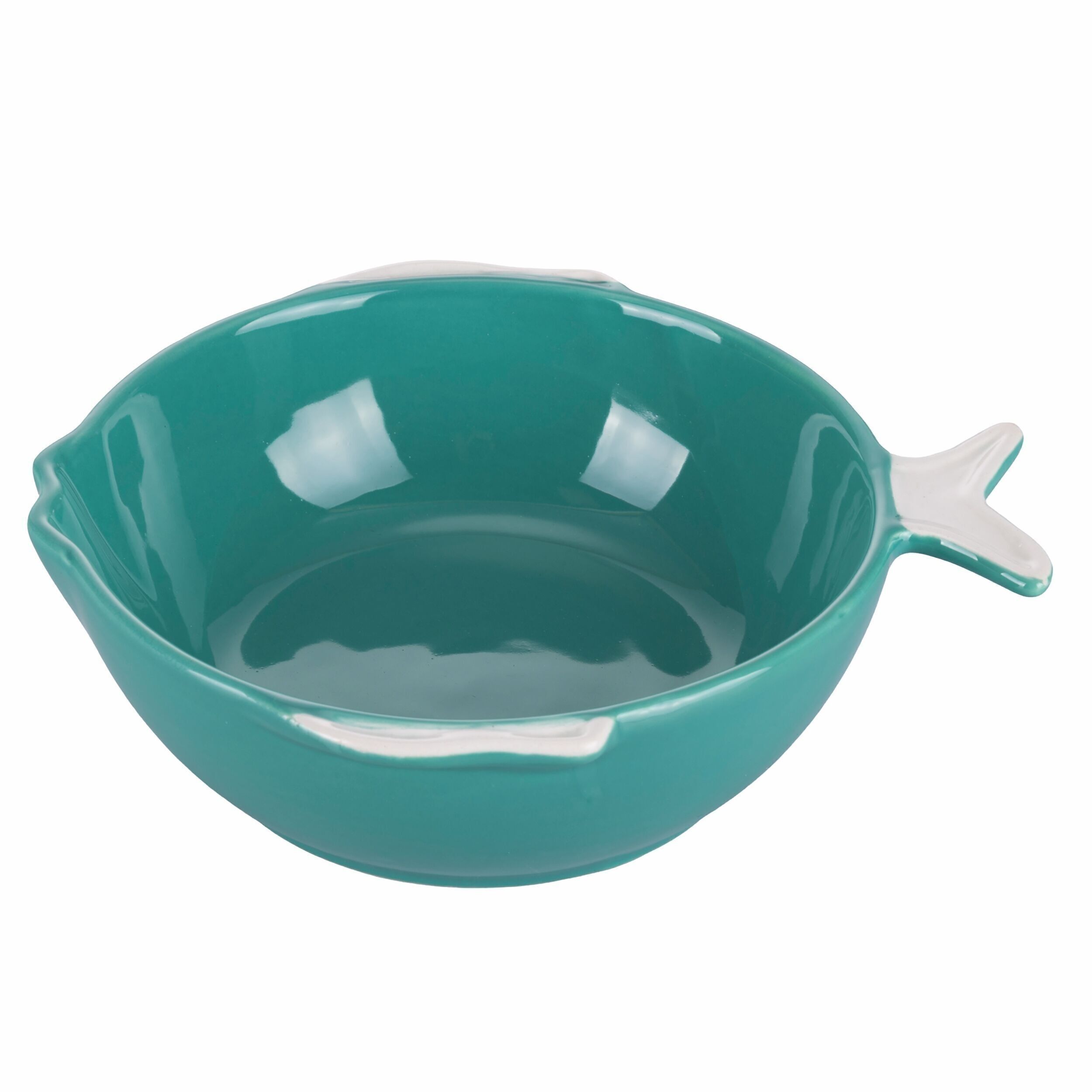 Keramik-Tiefschale Fisch l. 20 cm, Küstenstil, Paranza