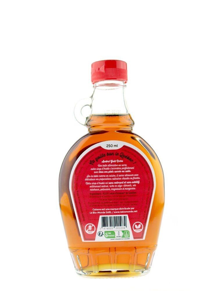 Sirop d'érable Bio 250mL
