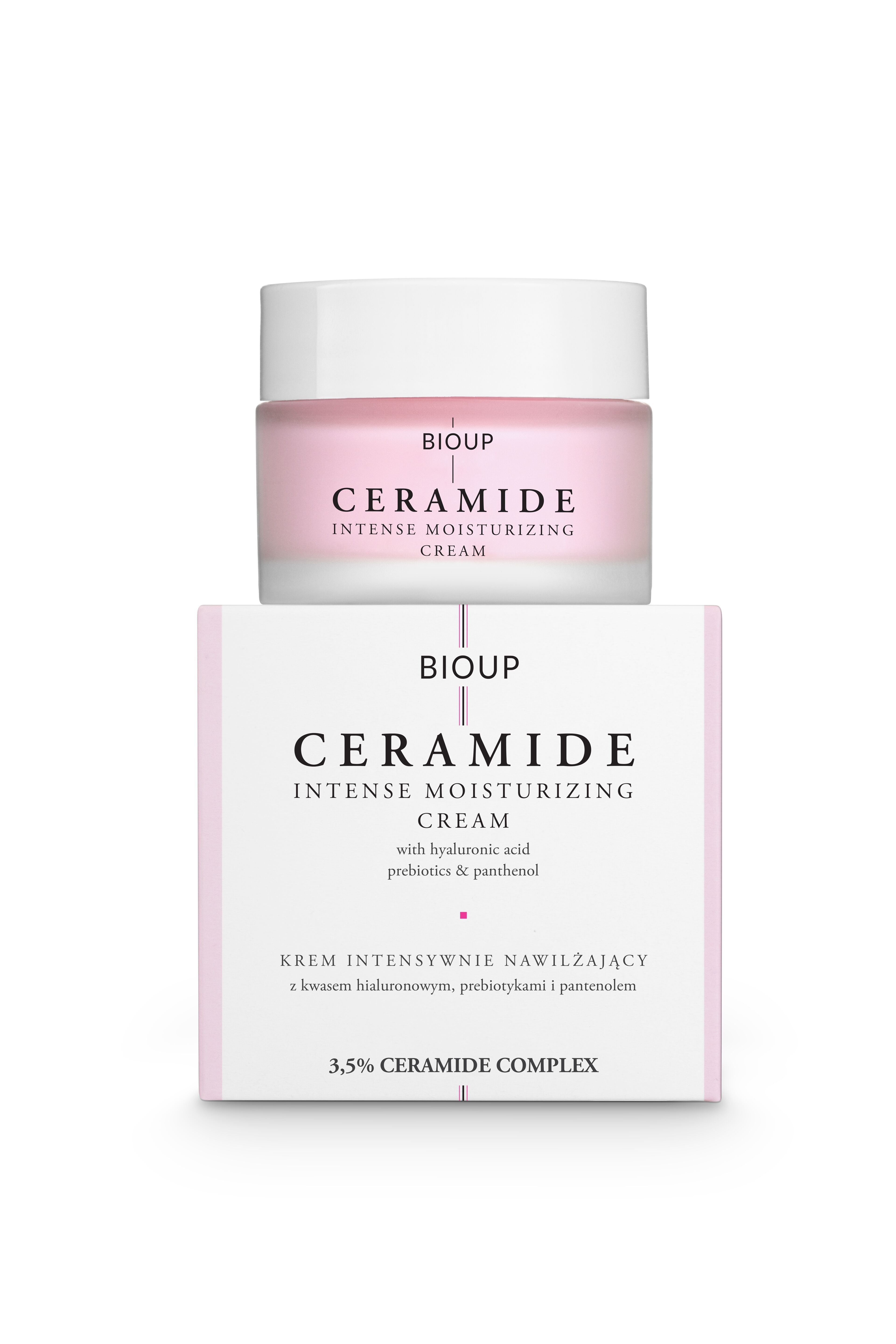 Intensly Hydrating Cream with Ceramides – Moisture, Elasticity, and Skin Smoothing, 50 ml