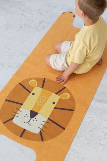 Tapis de yoga ENFANT - Lion le lion 3