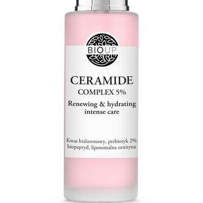 Serum CERAMIDE Complex 5% Renewing & Hydrating Care – feuchtigkeitsspendende, aufhellende und Anti-Falten-Wirkung, 30 ml