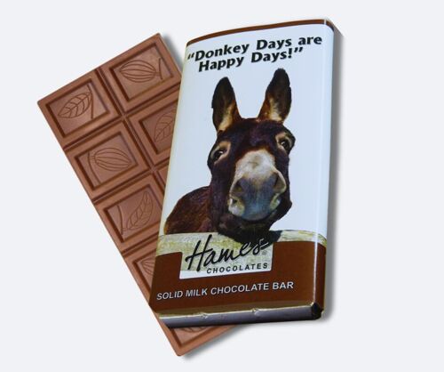 Animals With Attitude - Milk Chocolate Bar - Donkey