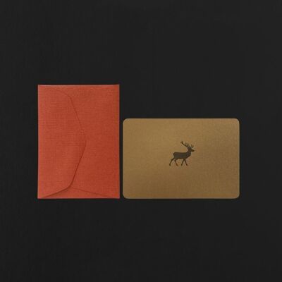 Mini CERF card + mini rust envelope