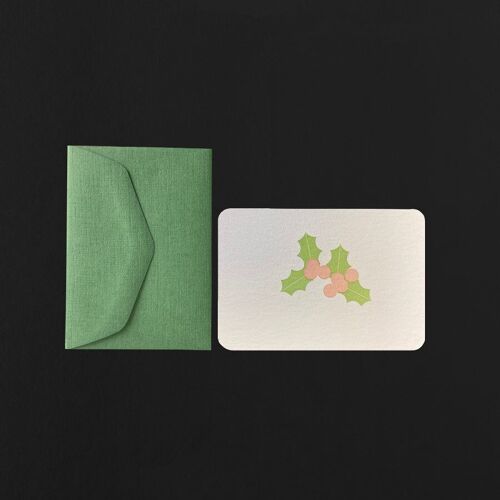 Mini carte HOUX + enveloppe mousse