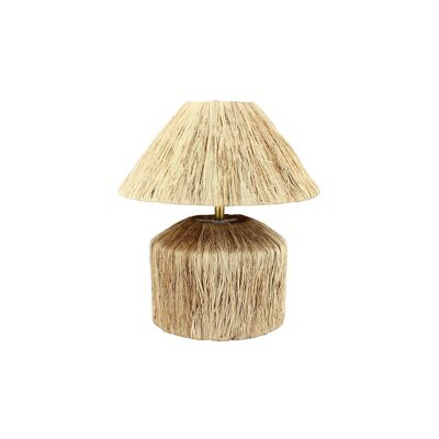 HANDMADE NATURAL FIBER TABLE LAMP HT32CM KAYA