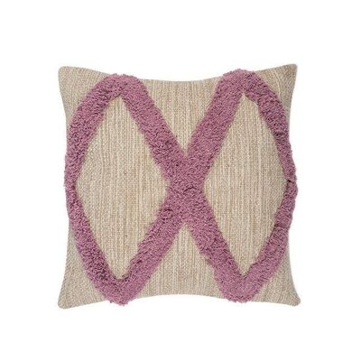 M/Miwok embossed cotton cushion cover