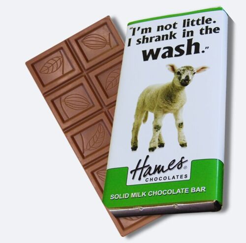 Animals With Attitude - Milk Chocolate Bar - Lamb