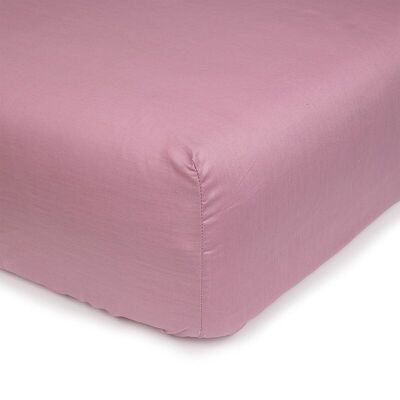 Polyester-cotton fitted sheet