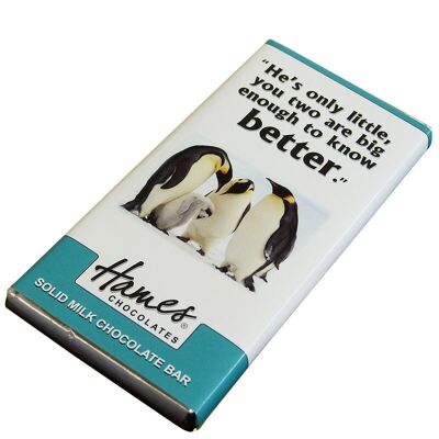 Animals With Attitude - Milk Chocolate Bar - Penguin