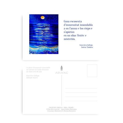 Illustrazione CÒSMOS - Cartoline - Oceano / Soletat Tindaira