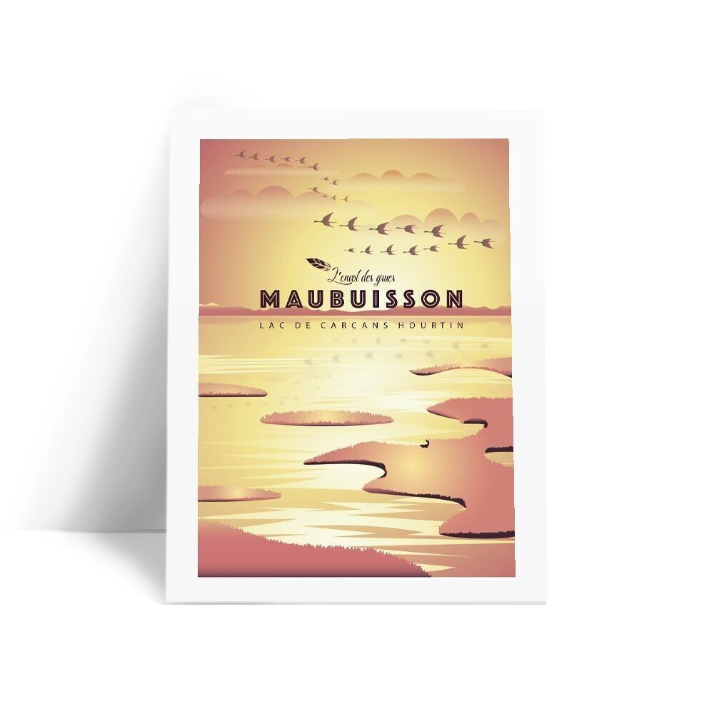 Illustration Maubuisson - The Flight of the Cranes