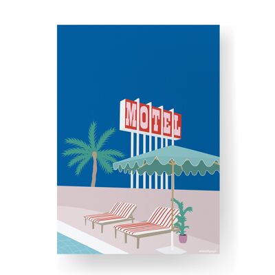 Motel - 21 x 29.7cm