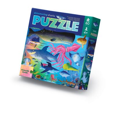 Puzzle Holographique - 60 pièces - Requin