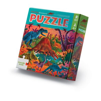 Puzzle Holographique - 60 pièces - Dinosaures