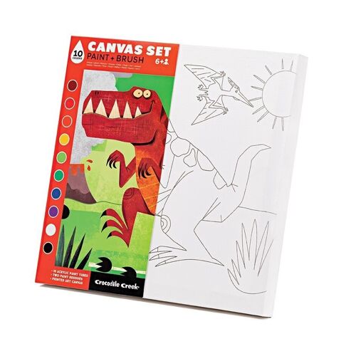 Creativity - Set canva - Dinosaures en display - 6a+