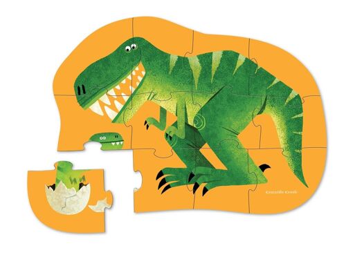 Mini Puzzle - 12 pièces - Bébé Dinosaure - 2a+