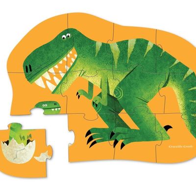 Mini-Puzzle – 12 Teile – Baby-Dinosaurier – 2a+