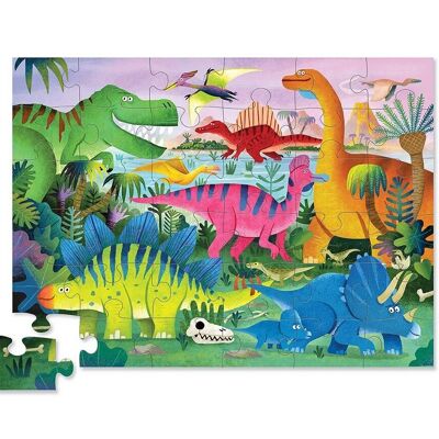 Maxi puzzle - 36 pièces - Le monde des dinosaures - 3a+