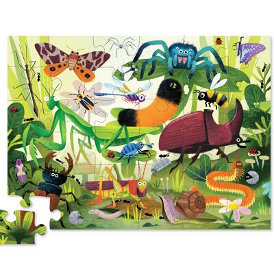 Maxi puzzle - 36 pièces - Les insectes - 3a+