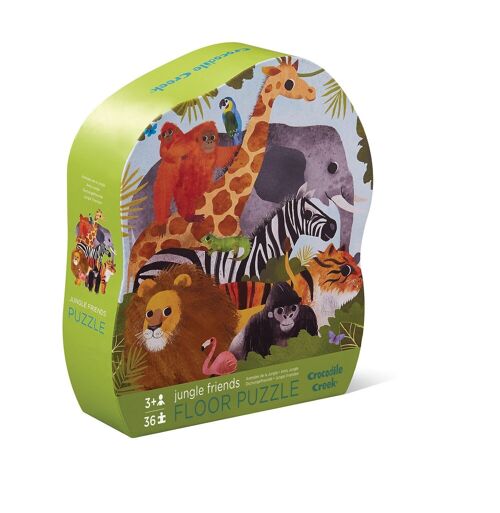 Maxi puzzle - 36 pièces - Les amis de la jungle - 3a+