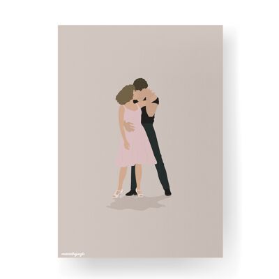 Nobody puts baby in a corner 2 - 30 x 40cm