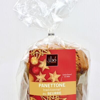 Traditional panettone with organic butter