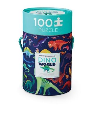 Puzzle 36 animaux - 100 pièces - Monde des dinosaures - 5a+ 1